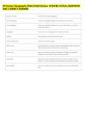 AP Human Geography FINAL EXAM Review  UPDATED ACTUAL QUESTIONS &NewLine;AND CORRECT ANSWERS 