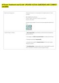 AP Exam&colon; Treatment and IQ Unit  UPDATED ACTUAL QUESTIONS AND CORRECT &NewLine;ANSWERS 