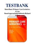  test bank for Ham's Primary Care Geriatrics 6th Edition by Ham&comma; Sloane&comma; Warshaw&comma; Potter & Flaherty