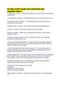 PN 3006 LATEST EXAMS 2026 QUESTIONS AND ANSWERS FIRM A&period;pdf