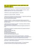 CON 3990 COMPREHENSIVE EXAM QUESTIONS AND ANSWERS FIRM A&period;pdf