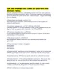 CON 3990 UPDATED CORE EXAMS SET QUESTIONS AND ANSWERS FIRM A&period;pdf