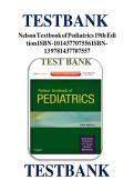  test bank for Nelson Textbook of Pediatrics 19th Edition &lpar;ISBN 9781437707557&rpar; 