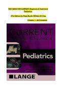 Pediatrics Test Bank&colon; Chapters 1-46 &vert; Diagnosis & Treatment Q&A&NewLine;&NewLine;