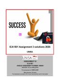 ICA1501 Assignment 3 solutions 2026