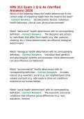 HPA 311 Exam 1 Q & As &lpar;Verified Answers&rpar; 2026