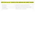 ADPR 3100 Evans test 1 UPDATED ACTUAL QUESTIONS AND CORRECT ANSWERS 