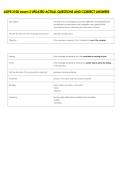 ADPR 3100 exam 2 UPDATED ACTUAL QUESTIONS AND CORRECT ANSWERS 