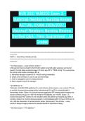 NUR 202&sol; NUR202 Exam 3 &ndash; Maternal-Newborn Nursing Review ACTUAL EXAM 2026&sol;2027 &vert; Maternal-Newborn Nursing Review &vert; Verified Q&A &vert; Pass Guaranteed - A&plus; Graded&NewLine;&NewLine;