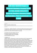 NUR 202&sol; NUR202 Exam 3 &ndash; Maternal-Newborn Nursing Guide ACTUAL EXAM 2026&sol;2027 &vert; Maternal-Newborn Nursing Guide &vert; Verified Q&A &vert; Pass Guaranteed - A&plus; Graded&NewLine;&NewLine;