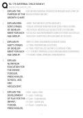 NU 170&vert; NU170 Exam 1&vert; Maternal-Child Nursing &vert;Galen &lpar;Latest 2026&sol; 2027 Updates WITH COMPLETE SOLUTIONS&rpar; 100&percnt; Verified Questions & Answers  Grade A
