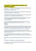 CPIA RECENT COMPREHENSIVE QUESTIONS AND ANSWERS GRADED A&period;pdf