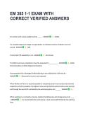 EM 385 1-1 EXAM WITH &NewLine;CORRECT VERIFIED ANSWERS 