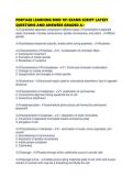 PORTAGE LEARNING BIOD 101 EXAMS SCRIPT LATEST QUESTIONS AND ANSWERS GRADED A&period;pdf