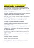 MILADY COSMETOLOGY LATEST COMPREHENSIVE EXAM QUESTIONS AND ANSWERS GRADED A&period;pdf