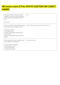 ABO practice exams ACTUAL UPDATED QUESTIONS AND CORRECT &NewLine;ANSWERS 