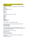 FRESENIUS RN EVALUATION EXAM QUESTIONS AND ANSWERS GRADED A&period;pdf