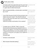 NU 180&vert; NU180 Final Exam 2&vert; Nursing and Healthcare II &vert; Galen &lpar;Latest 2026-&sol; 2027 &rpar; 100&percnt; Verified Questions & Answers &vert; Grade A