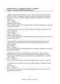 Test Bank Marketing Research An Applied Orientation 7th Edition Malhotra Study Guide PDF