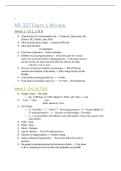 nr 327 exam 1 comprehensive review &lpar;Latest Update&rpar; Questions with Answers Grade A&plus; 100 Correct