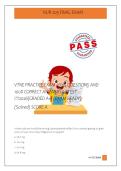 VTNE PRACTICE EXAM 2026&vert; QUESTIONS AND &NewLine;100&percnt; CORRECT ANSWERS&vert;LATEST &NewLine;&excl;&excl;&excl;&excl;2026&vert;GRADED A&plus;&vert; &lpar;EXAM READY&rpar; &NewLine;&lpar;Solved&rpar; SCORE A 