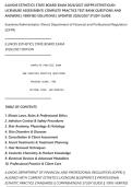 ILLINOIS ESTHETICS STATE BOARD EXAM 2026&sol;2027 &lpar;IDFPR ESTHETICIAN&NewLine;LICENSURE ASSESSMENT&rpar; COMPLETE PRACTICE TEST BANK QUESTIONS AND&NewLine;ANSWERS &vert; VERIFIED SOLUTIONS &vert; UPDATED 2026&sol;2027 STUDY GUIDE