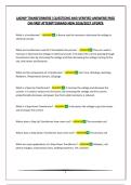 LADWP TRANSFORMERS &vert;QUESTIONS AND VERIFIED ANSWERS&vert;PASS ON FIRST ATTEMPT&vert;BRAND NEW 2026&sol;2027 UPDATE