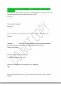 Critical Care Transport Exam 814 Questions with Verified Solutions