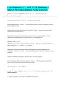 Life Science 7C&colon; Fall 2023 Midterm &ndash; UCLA Test Questions Fully Solved&period;