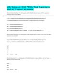 Life Science&colon; W10 PEQs Test Questions and All Correct Answers&period;