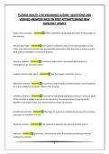 FLORIDA HEALTH 2-40 INSURANCE LICENSE &vert;QUESTIONS AND VERIFIED ANSWERS&vert;PASS ON FIRST ATTEMPT&vert;BRAND NEW 2026&sol;2027 UPDATE