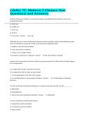 LifeSci 7C&colon; Midterm 2 Clickers Test Questions and Answers&period;