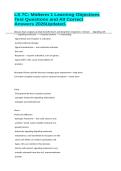 LS 7C&colon; Midterm 1 Learning Objectives Test Questions and All Correct Answers 2026Updated&period;
