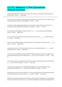 LS 7C&colon; Midterm 1 Test Questions Solved Correct&period;