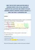 Test Bank For NBRC &lpar;National Board For Respiratory Care&rpar; TMC &lpar;Therapist Multiple-Choice&rpar; CRT &lpar;Certified Respiratory Therapist&rpar; RRT &lpar;Registered Respiratory Therapist&rpar; Exam Question Bank 2025 Complete 850 Questions And Detailed Answers