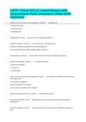 LS7C&colon; Final UCLA Latest Exam with Guaranteed Pass Solutions 2026-2027 Updated&period;
