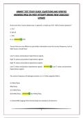 ARMRIT TEST STUDY GUIDE &vert;QUESTIONS AND VERIFIED ANSWERS&vert;PASS ON FIRST ATTEMPT&vert;BRAND NEW 2026&sol;2027 UPDATE