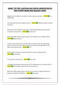 ARMRIT TEST PREP &vert;QUESTIONS AND VERIFIED ANSWERS&vert;PASS ON FIRST ATTEMPT&vert;BRAND NEW 2026&sol;2027 UPDATE