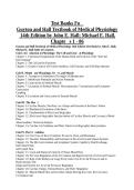 Test Bank For Guyton And Hall Textbook Of Medical Physiology 14th Edition By John E&period; Hall And Michael E&period; Hall Chapters 1-86 Complete