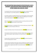 NSG 5003 MIDTERM EXAM &lbrace;ADVANCED PATHOPHYSIOLOGY&rcub; -SOUTH UNIVERSITY &vert;QUESTIONS AND VERIFIED ANSWERS&vert;PASS ON FIRST ATTEMPT&vert;BRAND NEW 2026&sol;2027 UPDATE