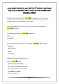 ROPE RESCUE PRINCIPLES AND PRACTICE 5TH EDITION &vert;QUESTIONS AND VERIFIED ANSWERS&vert;PASS ON FIRST ATTEMPT&vert;BRAND NEW 2026&sol;2027 UPDATE