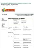 SHADOW HEALTH HISTORY SUBJECTIVE DATA COLLECTION &vert; LATEST UPDATE WITH COMPLETE SOLUTIONS
