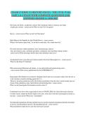 CRASH COURSE US HISTORY -20- -21 - THE CIVIL WAR&comma; PART 1 & 2 EXAM WITH COMPLETE QUESTIONS AND ANSWERS GRADED A&plus; 2026-2027&NewLine;
