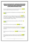 ADPAAS COR CERTIFICATION TEST -CONTRACTING OFFICER&rsquo;S REPRESENTATIVE &vert;QUESTIONS AND VERIFIED ANSWERS&vert;PASS ON FIRST ATTEMPT&vert;BRAND NEW 2026&sol;2027 UPDATE
