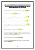 AFPAAS COR CERTIFICATION TEST -CONTRACTING OFFICER&rsquo;S REPRESENTATIVE &vert;QUESTIONS AND VERIFIED ANSWERS&vert;PASS ON FIRST ATTEMPT&vert;BRAND NEW 2026&sol;2027 UPDATE