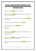 COR AUDIT -CONTRACTING OFFICER&rsquo;S REPRESENTATIVE &vert;QUESTIONS AND VERIFIED ANSWERS&vert;PASS ON FIRST ATTEMPT&vert;BRAND NEW 2026&sol;2027 UPDATE