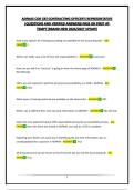 CONTRACTING OFFICER&rsquo;S REPRESENTATIVE COR BUNDLED EXAMS &vert;QUESTIONS AND VERIFIED ANSWERS&vert;PASS ON FIRST ATTEMPT&vert;BRAND NEW 2026&sol;2027 UPDATE