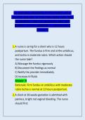 RN MATERNAL NEWBORN ATI PROCTORED LATEST &NewLine;UPDATED 2026-2027 ACTUAL FINAL EXAM WITH WELL &NewLine;ELLABORATED PRACTICE QUESTIONS AND 100&percnt; &NewLine;CORRECT VERIFIED ANSWERS A&plus; GRADED MOST &NewLine;RECENT&excl;&excl;&excl; 