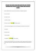 NCCAOM TCM BOARD EXAM PREP&vert;QUESTIONS AND VERIFIED ANSWERS&vert;PASS ON FIRST ATTEMPT&vert;BRAND NEW 2026&sol;2027 UPDATE