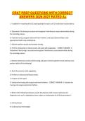 CRAT PREP QUESTIONS WITH CORRECT ANSWERS 2026-2027 RATED A&plus;
